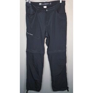 Helly Hansen Outdoor Hiking Pants Gray Lightweight Technical Pants Men's 34